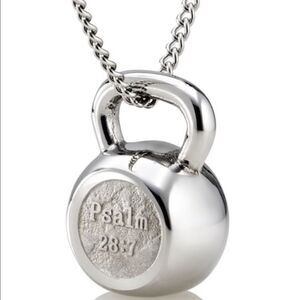 NWT Women’s Christian Kettle Bell Necklace
